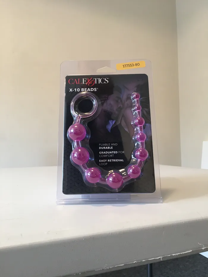 Adult Time NZ Vibrators X10 BEADS PURPLE