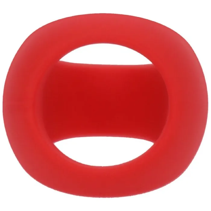 Stirrup Silicone Cock Ring Crimson Red Tantus Male Sex Toys