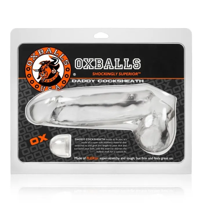 Dildos Oxballs Oxballs Daddy Cocksheath Clear