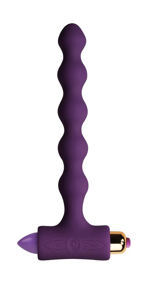 Anal Rocks Off Rocks Off Petite Sensations Pearls Anal Beads wbullet Purple Black Anal Rocks Off Rocks Off Petite Sensations Pearls Anal Beads wbullet Purple Black