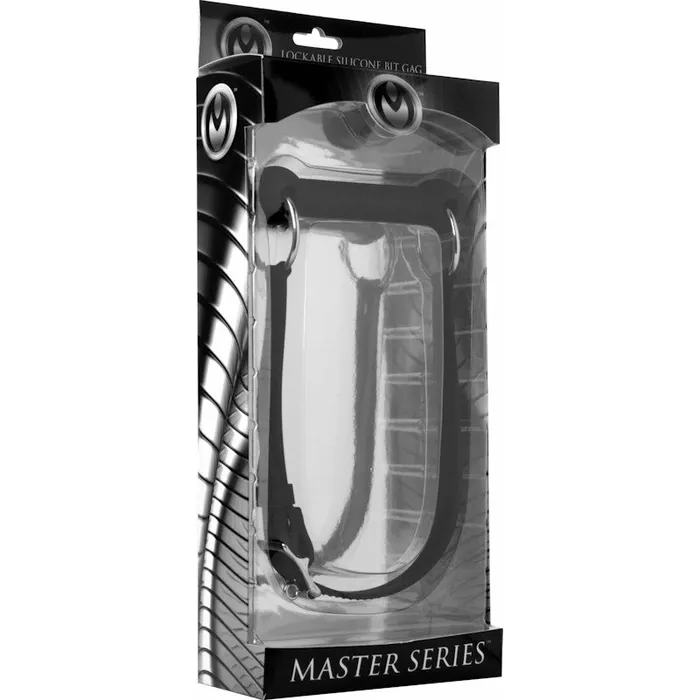 Master Series Dildos Mr Ed Locking Silicone Bit Gag