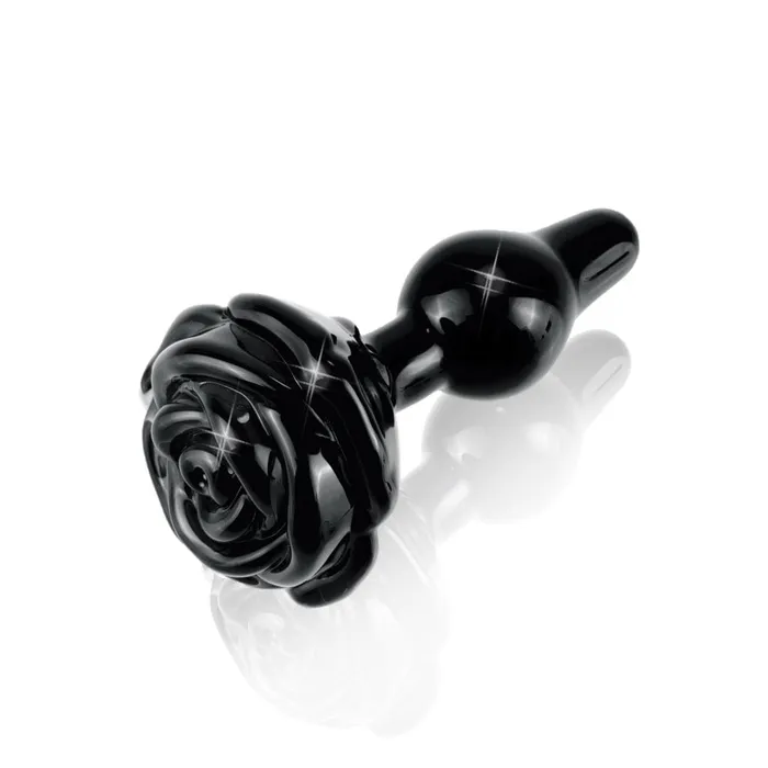 Pipedream Anal Pipedream Icicles No 77 Glass Rose Butt Plug