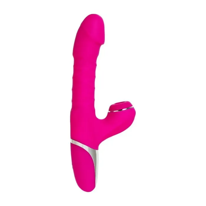 Vibrators JOS ToFrolly Thrusting Sucking Vibrator Pink JOS