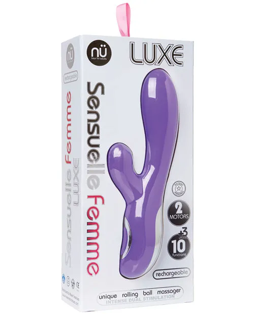 Vibrators Sensuelle Femme Luxe 10 Fun Rabbit Massager Novel Creations Usa INC