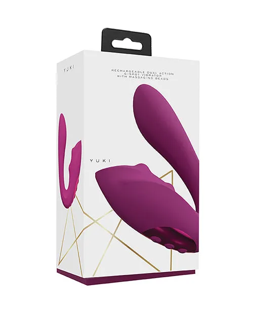Vibrators Shots America LLC Shots Yuki Dual Action Gspot Vibrator Wmassaging Beads Vibrators Shots America LLC Shots Yuki Dual Action Gspot Vibrator Wmassaging Beads