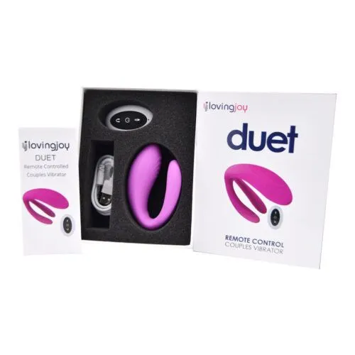 NNN Retail Ltd Loving Joy Duet Remote Control Couples Vibrator Female Sex Toys