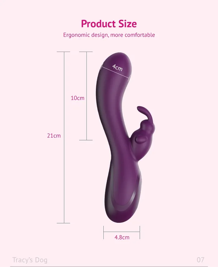Own Pleasures Female Sex Toys Rabbit Vibrator for G A Spots Stimulation