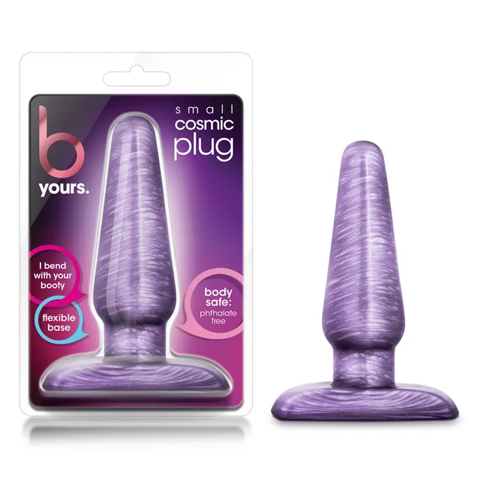 Anal Blush B Yours Small Cosmic Plug Purple