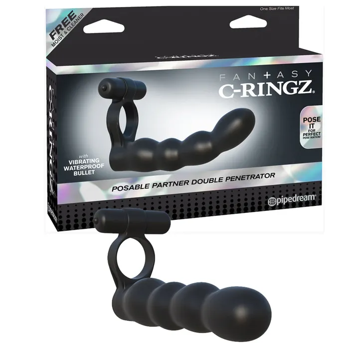 Dildos Pipedream Fcr Posable Partner Double Penetrator