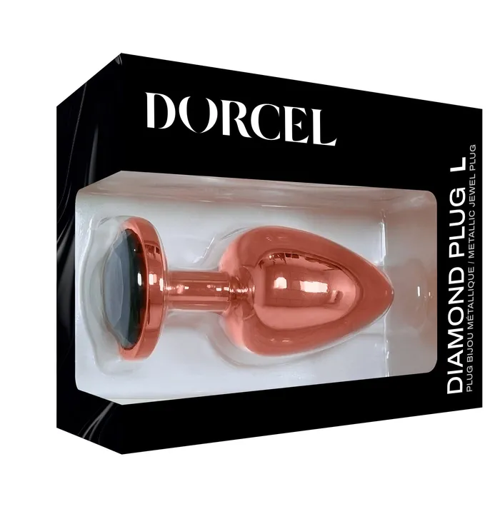Dorcel Anal Diamond Plug Rose Gold Large