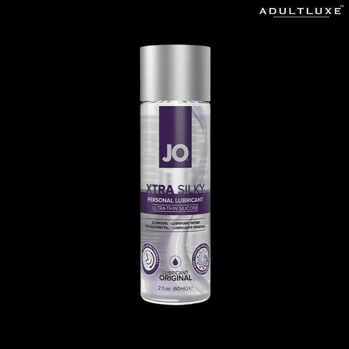 Jo Xtra Silky Ultrathin Silicone Lubricant System JO Female Sex Toys