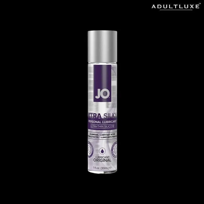 Jo Xtra Silky Ultrathin Silicone Lubricant System JO Female Sex Toys