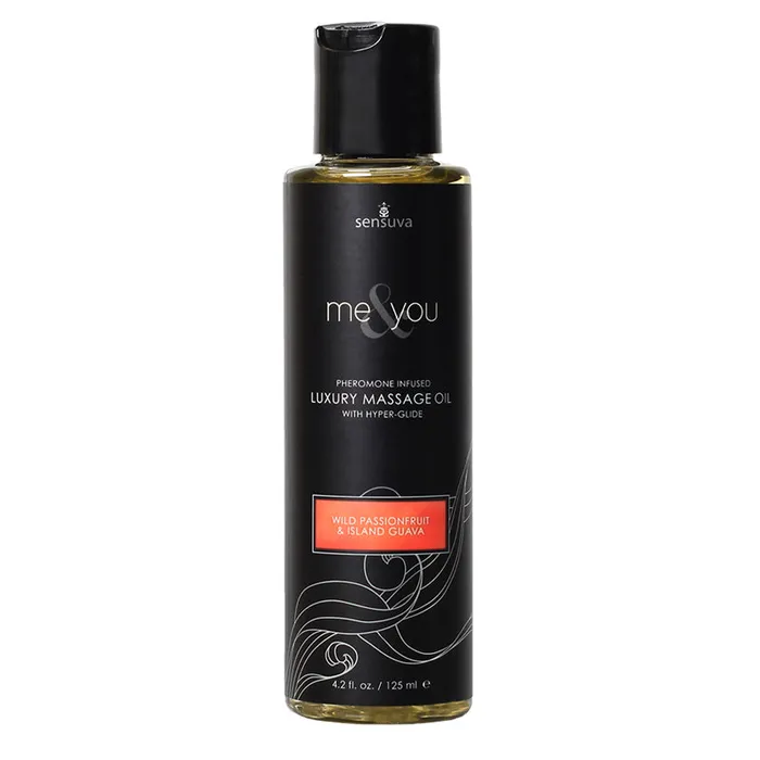 Me You Massage Oil Passfrt Guava 42Oz Sensuva Couples