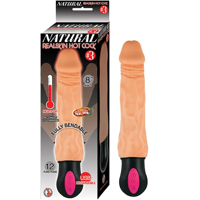Nasstoys Dildos Natural Realskin Hot Cock 3 Flesh