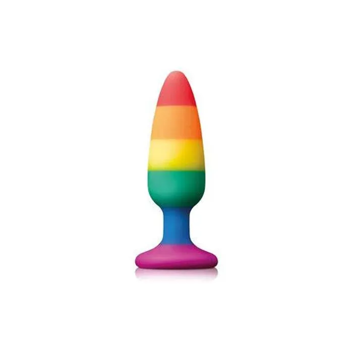 NS Novelties Anal Colours Pride Edition Pleasure Butt Plug Medium Rainbow