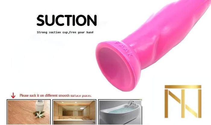Realistic Dildos Faak 22Cm Silicone Dildo Dong Anal Butt Plug Sex Toy 45Cm Thick House of Dasein Anal
