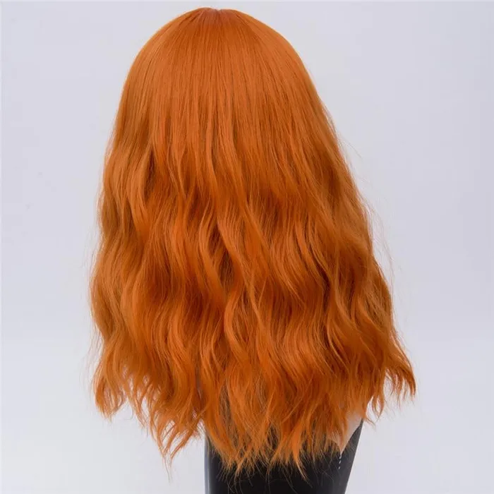 Vibrators CHASTITY CAGE CO 18 Inches Long Wave Wig