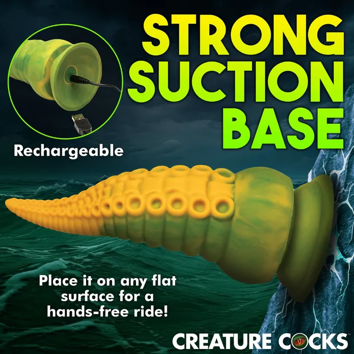 Creature Cocks Monstropus 20 Vibrating Tentacle Fantasy Dildo Creature Cocks Female Sex Toys