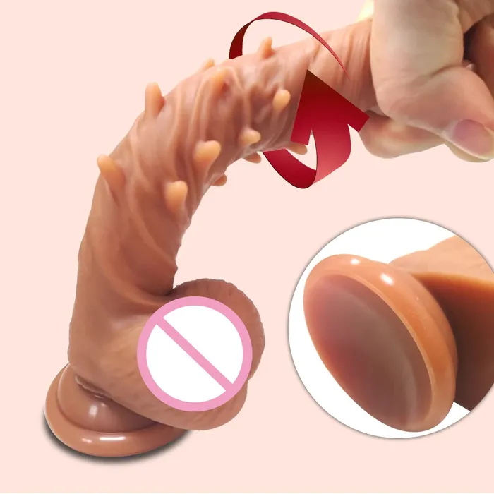 Dildos EVEs SECRETS Silicone Dildo Masturbator for Women Adult Realistic Soft Dildo Sex Toy