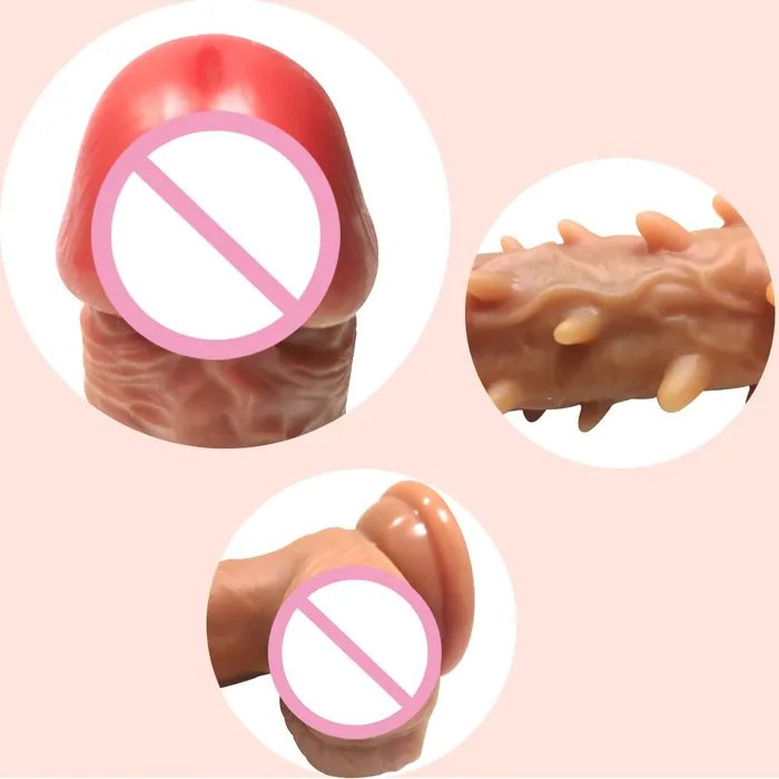Dildos EVEs SECRETS Silicone Dildo Masturbator for Women Adult Realistic Soft Dildo Sex Toy