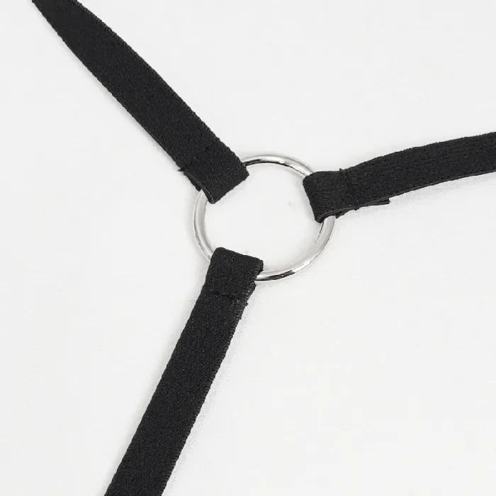 EVEs SECRETS Couples Gothic Punk Spaghetti Strap Camis with Laceup