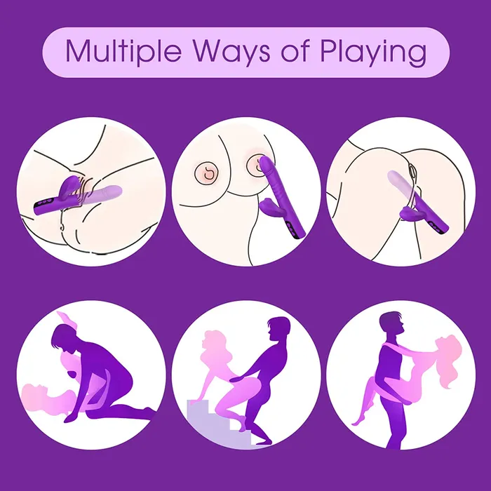 Female Sex Toys Thrusting Rabbit Vibrator Suction Vibrator for Women Lusty Age