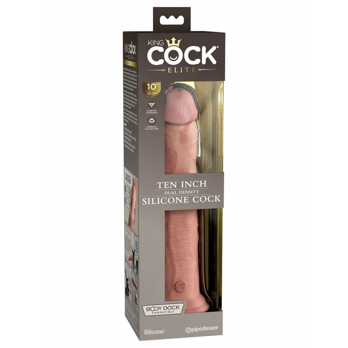 King Cock Elite 10 Inch Dual Density Silicone Cock Light Pipedream Dildos King Cock Elite 10 Inch Dual Density Silicone Cock Light Pipedream Dildos