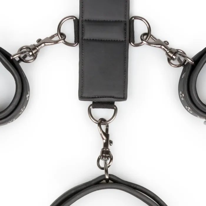 Neck and Wrist Restraint Fetish Collection in Black Fetish Collection Anal